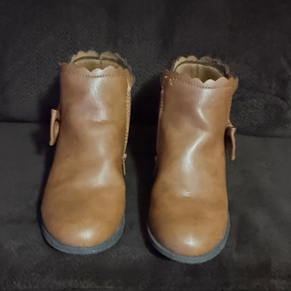 Charming Brown Kids Boots